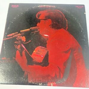 RCA Victor Album Cover - Red and Black